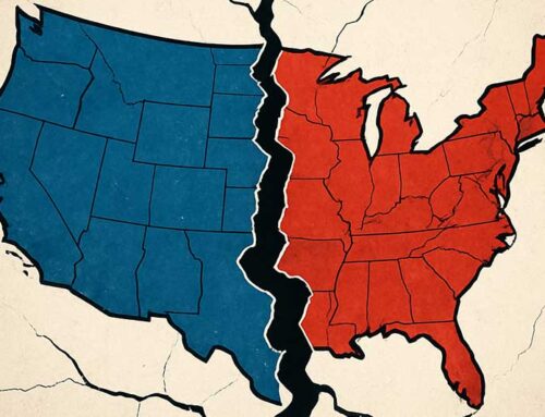 Splitting the nation along blue-red lines – Didn’t we do that 160 years ago?