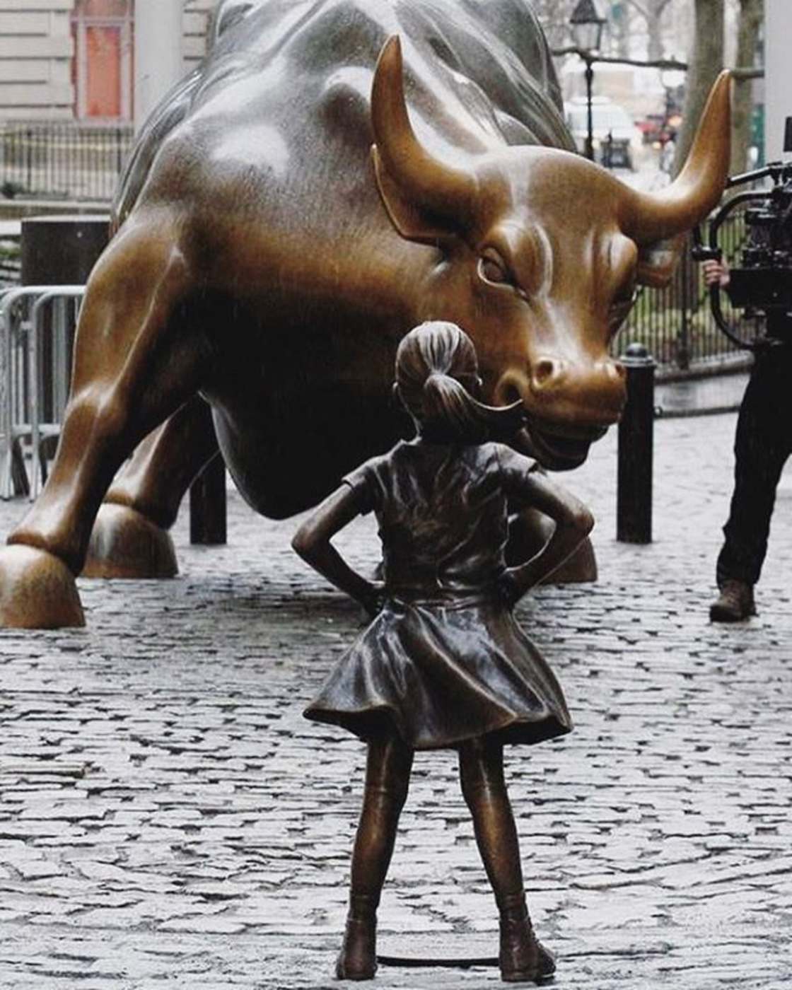 Little Girl vs Wall Street